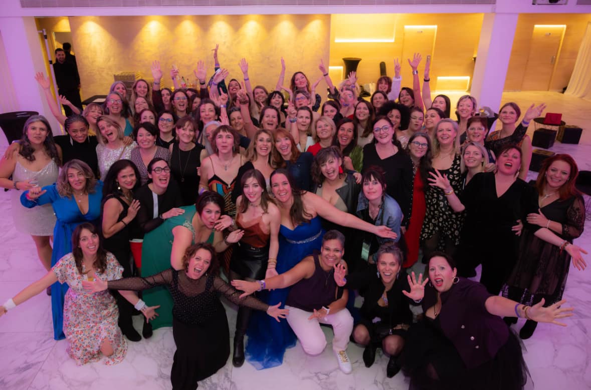 Photo membres du club business lors du Séminaire des rêveuses entrepreneuses